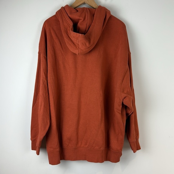 Nike Burnt Orange Full-Zip Hoodie Medium - Picture 2 of 6